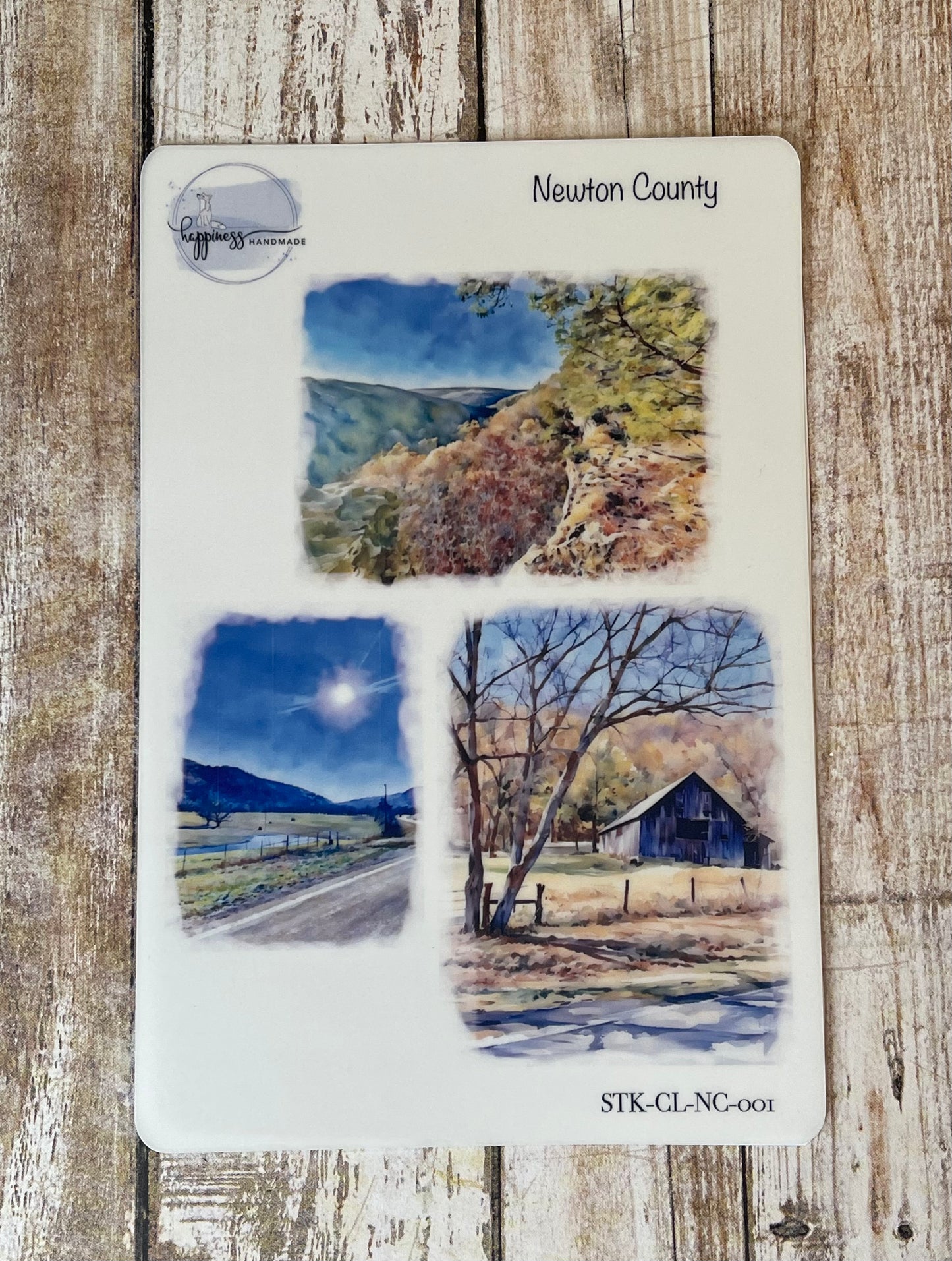 Newton County-Sticker Sheet